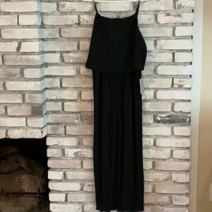New With Tags Black Jumpsuit